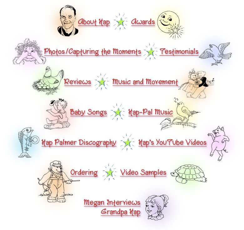 About hap palmer music for young children baby songs dvds